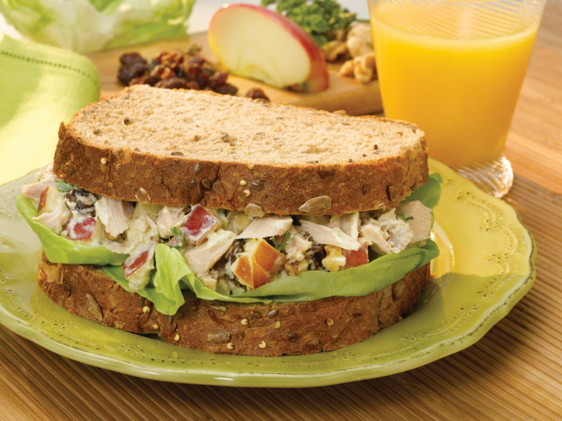 Tuna Apple Salad Sandwich