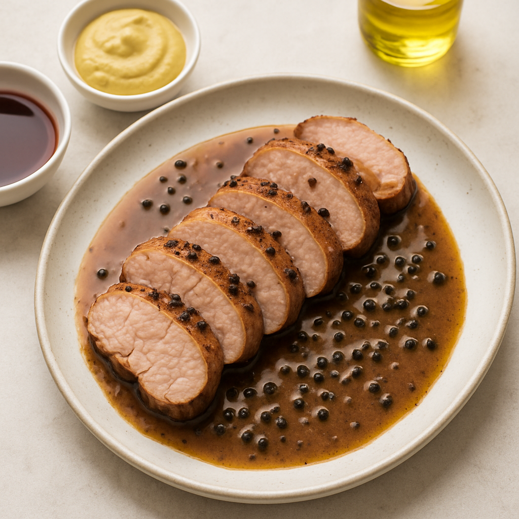 Pork Au Poivre