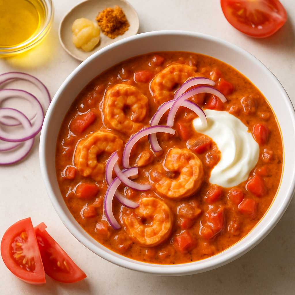 Slow Cooker Shrimp Tikka Masala