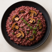 Red Wine, Mushroom, & Thyme Risotto