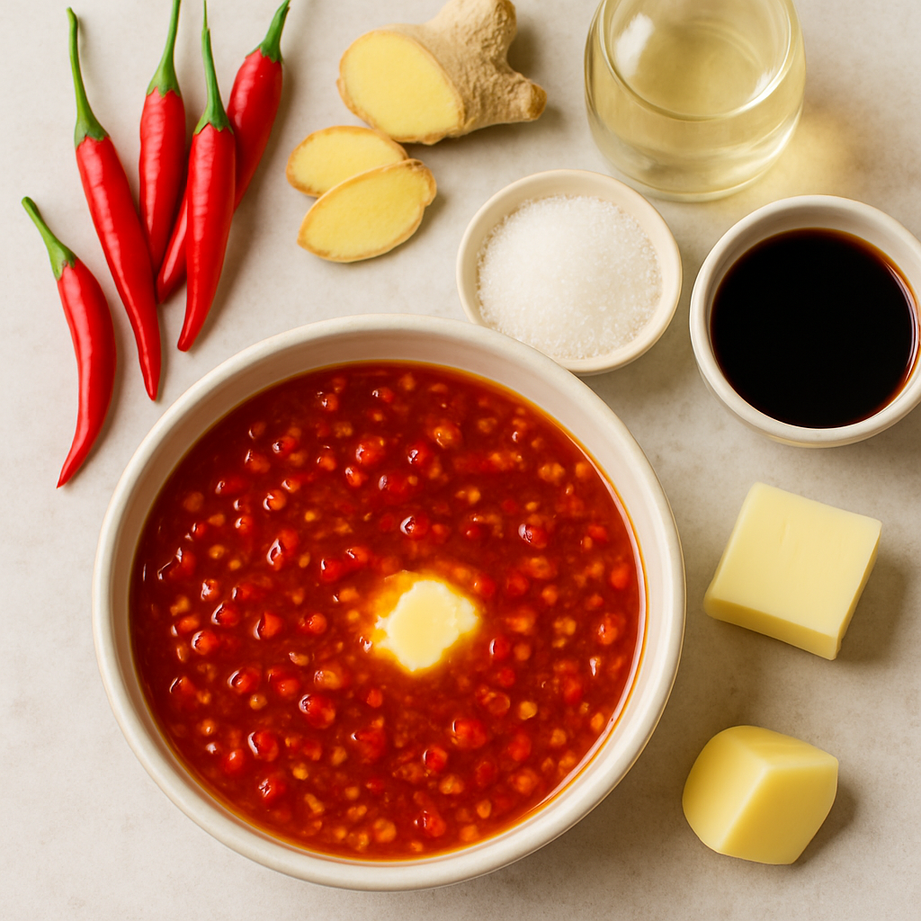 Salsa BBQ de Chile Tailandés