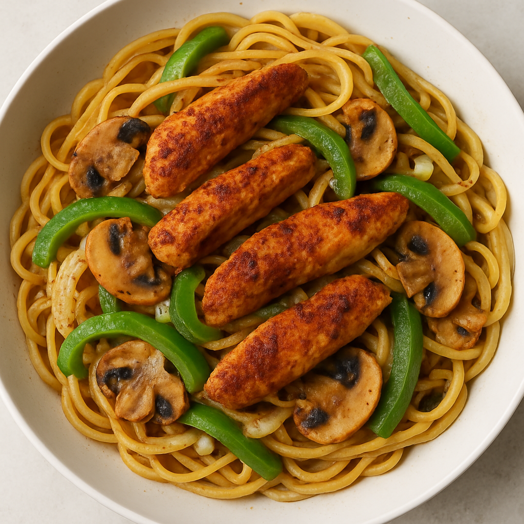 Cajun Chicken and Linguine