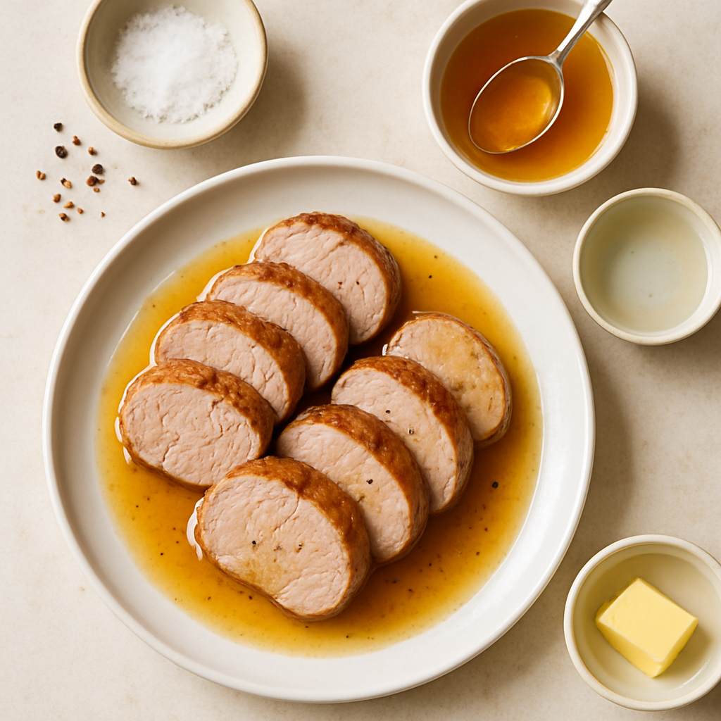 Pork Tenderloin with Honeyed Butter