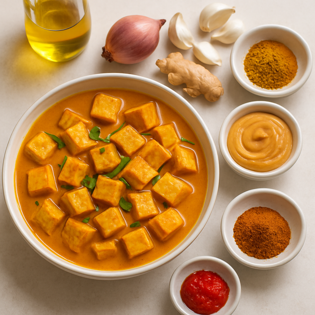 Curry Panang con Tofu