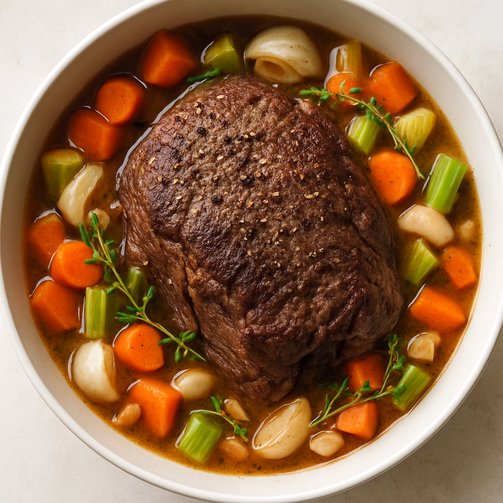 German Slow Cooker Pot Roast (Sauerbraten)