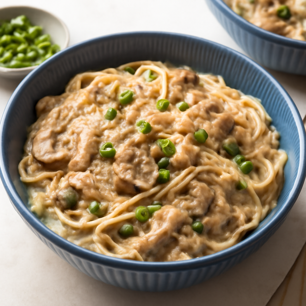 Slow-Cooker Chicken Tetrazzini