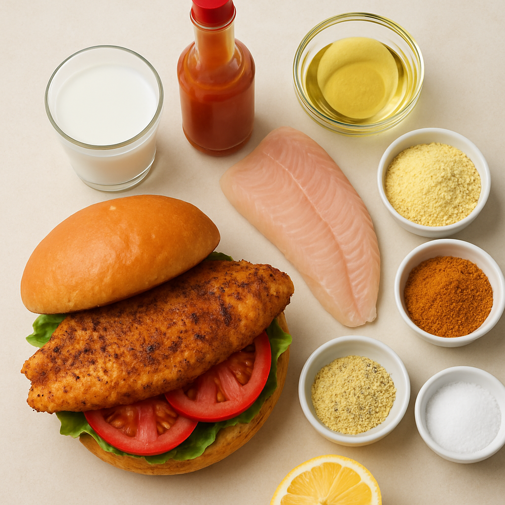 Cajun-Inspired Catfish Sandwich