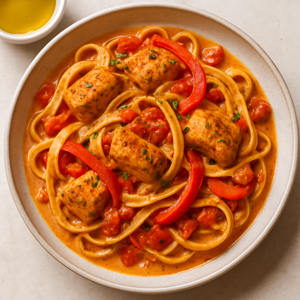 Pasta Cajun Cremosa