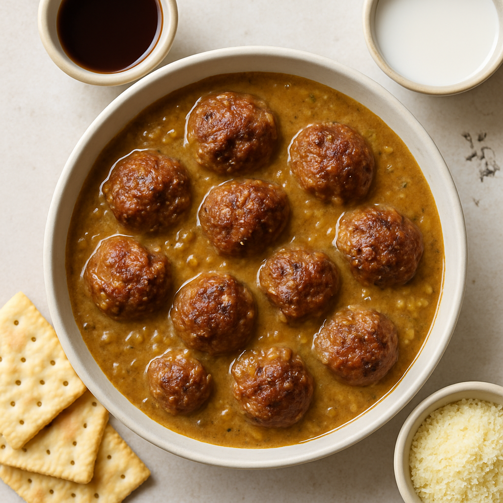 Fricasé de Albóndigas Cajun