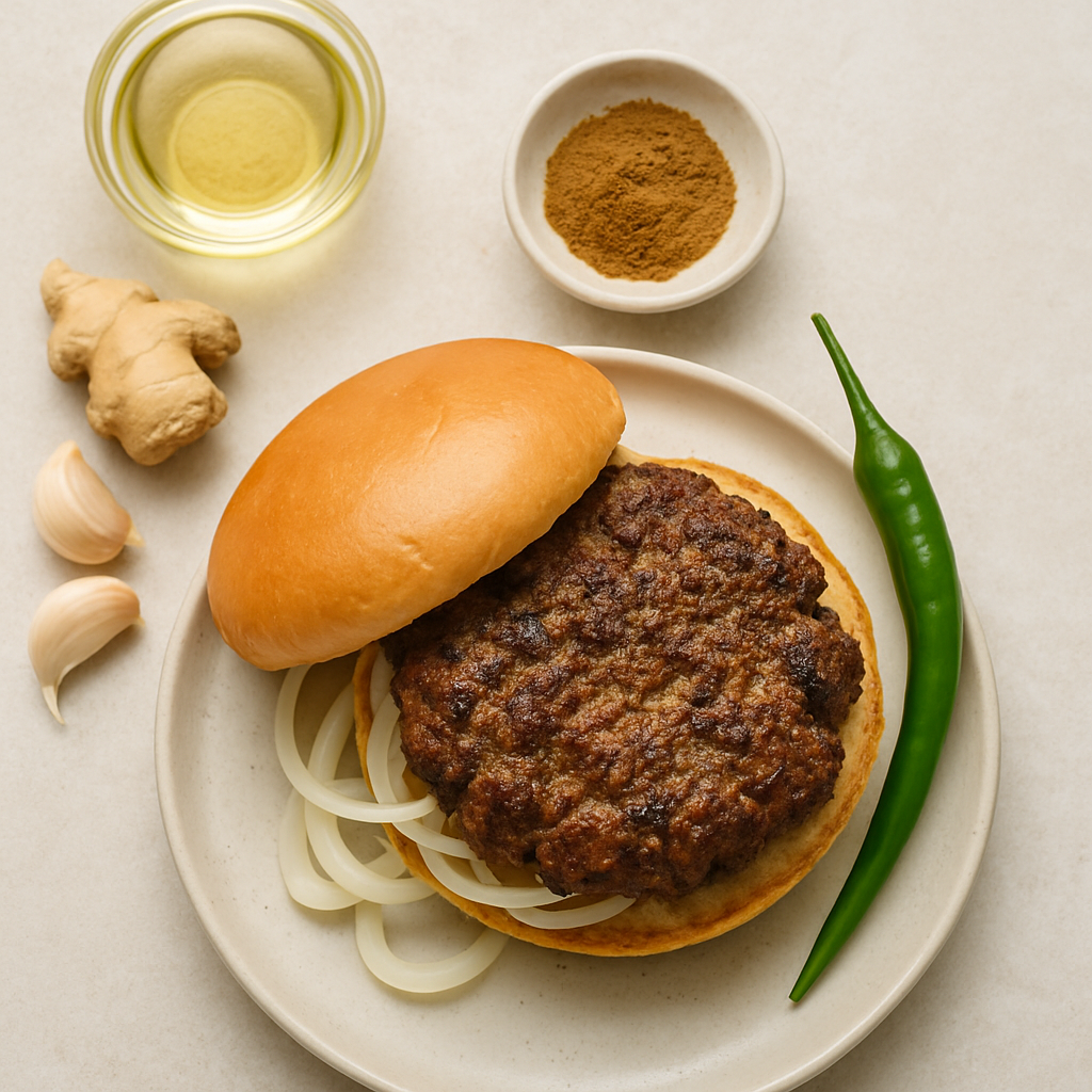 Splendidly Spicy Beef Burger