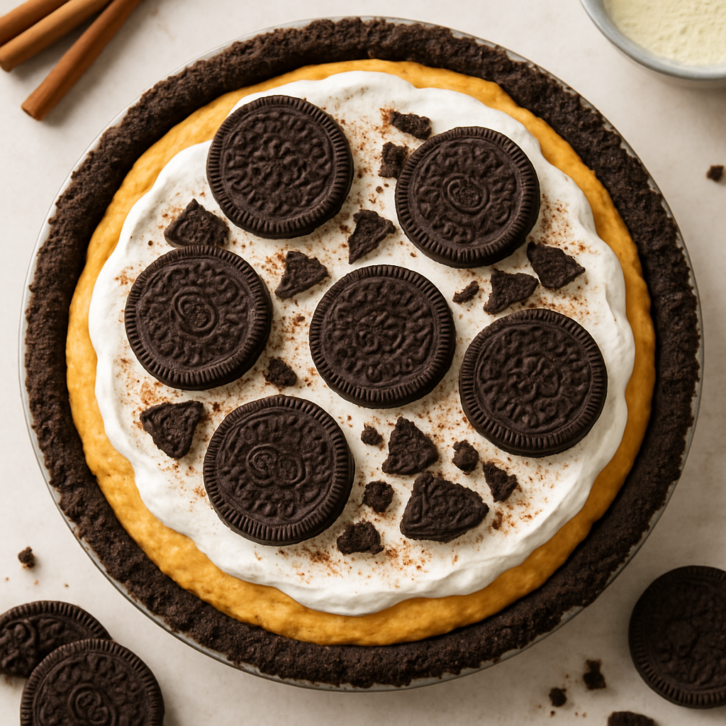 Pumpkin-Chocolate Icebox Pie