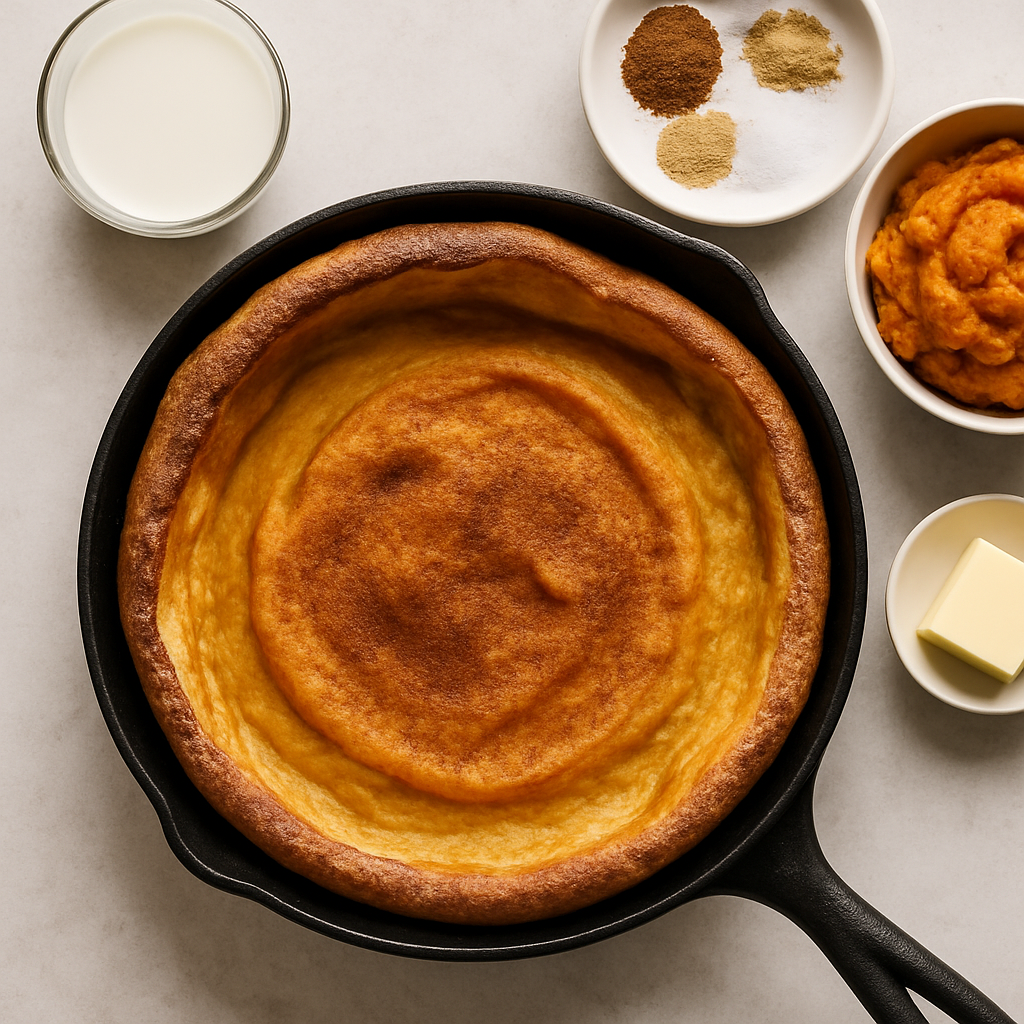 Pumpkin Spice German Pancake