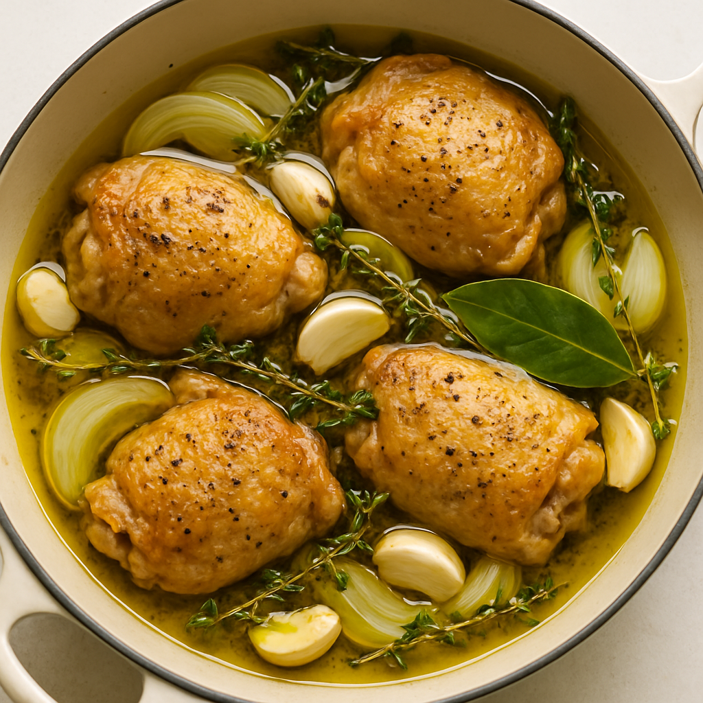 Chicken Thighs Confit