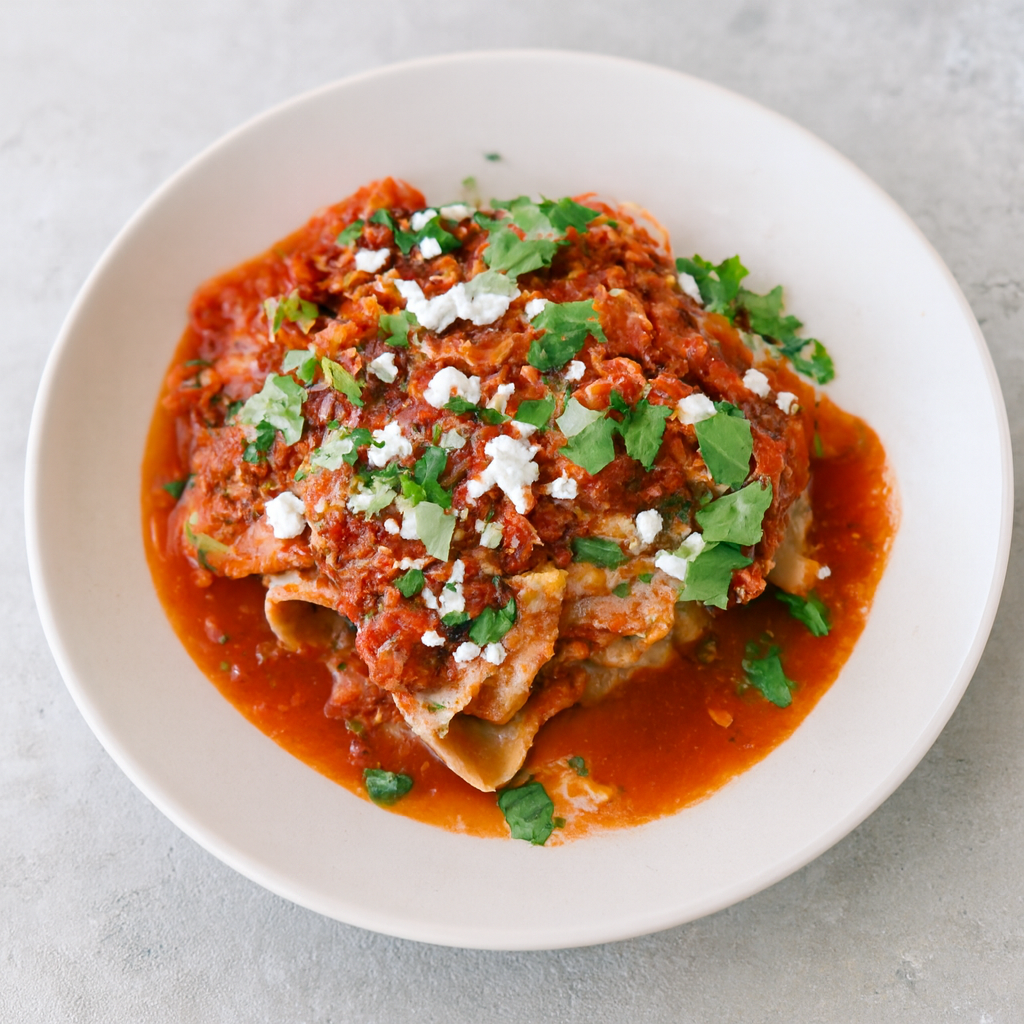 Crock Pot Chicken Fajita Tortilla Lasagna