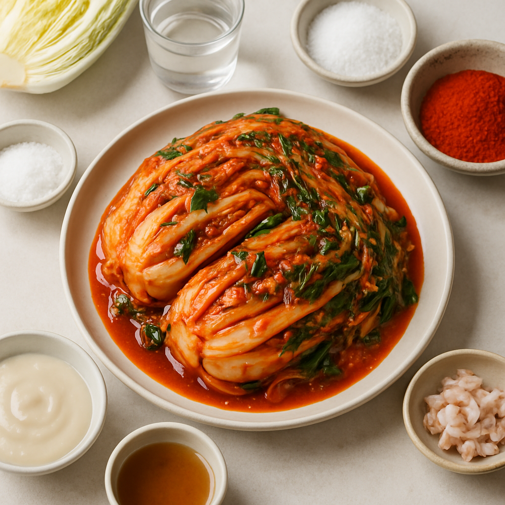Baechu Kimchi (Napa Cabbage Kimchi)