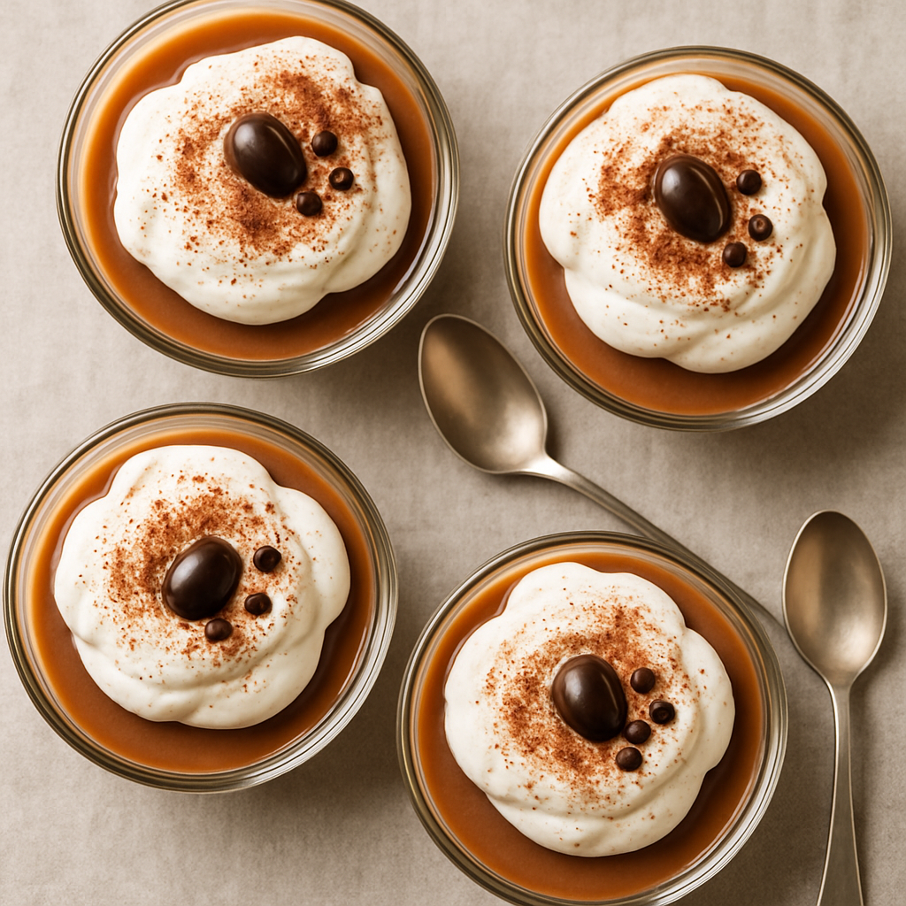Dark Chocolate Salted Caramel Pots de Crème