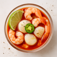Fiesta Scallop and Shrimp Cocktail