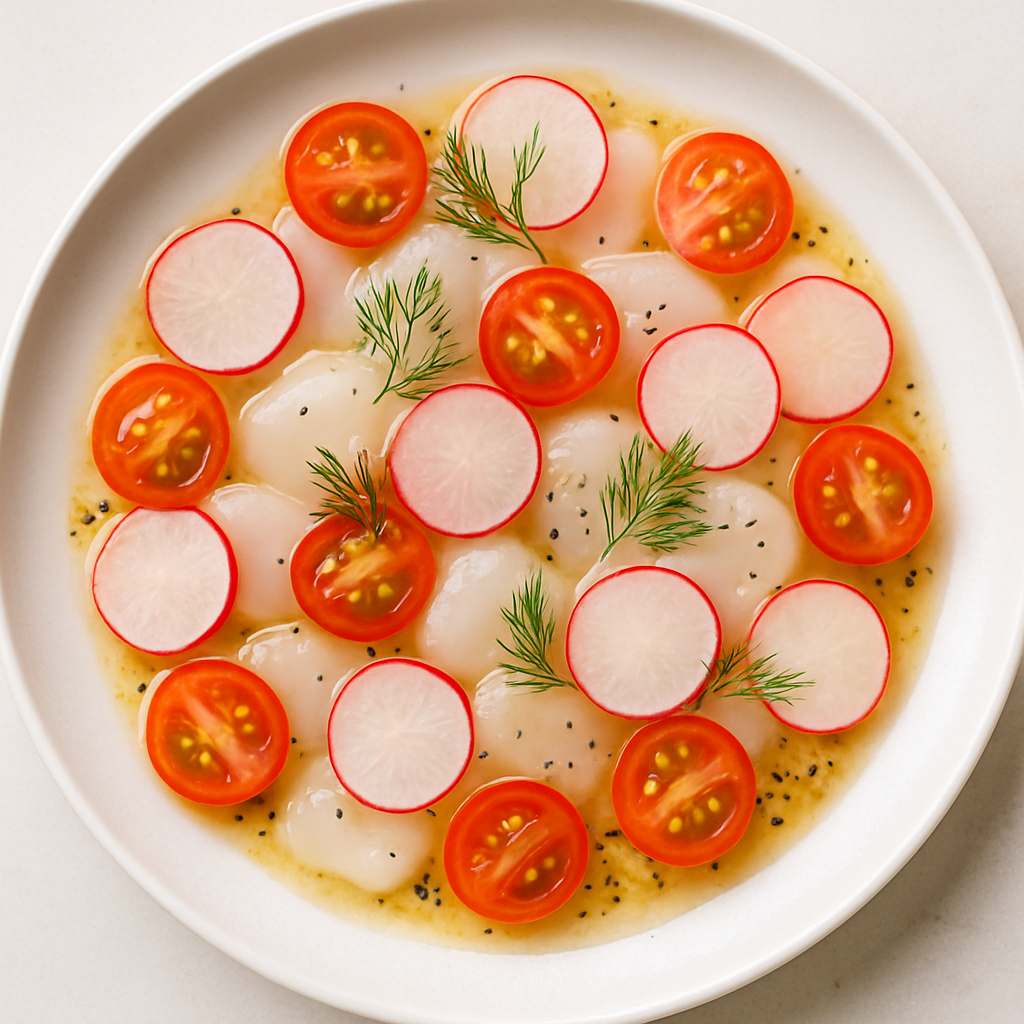 Carpaccio de Vieiras