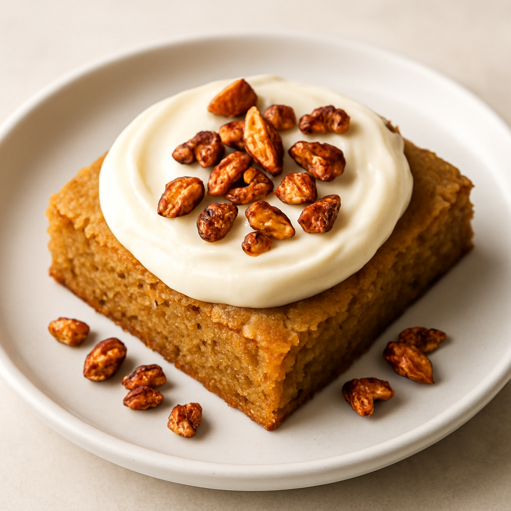 Honey Roasted Chipotle Almond Blondies