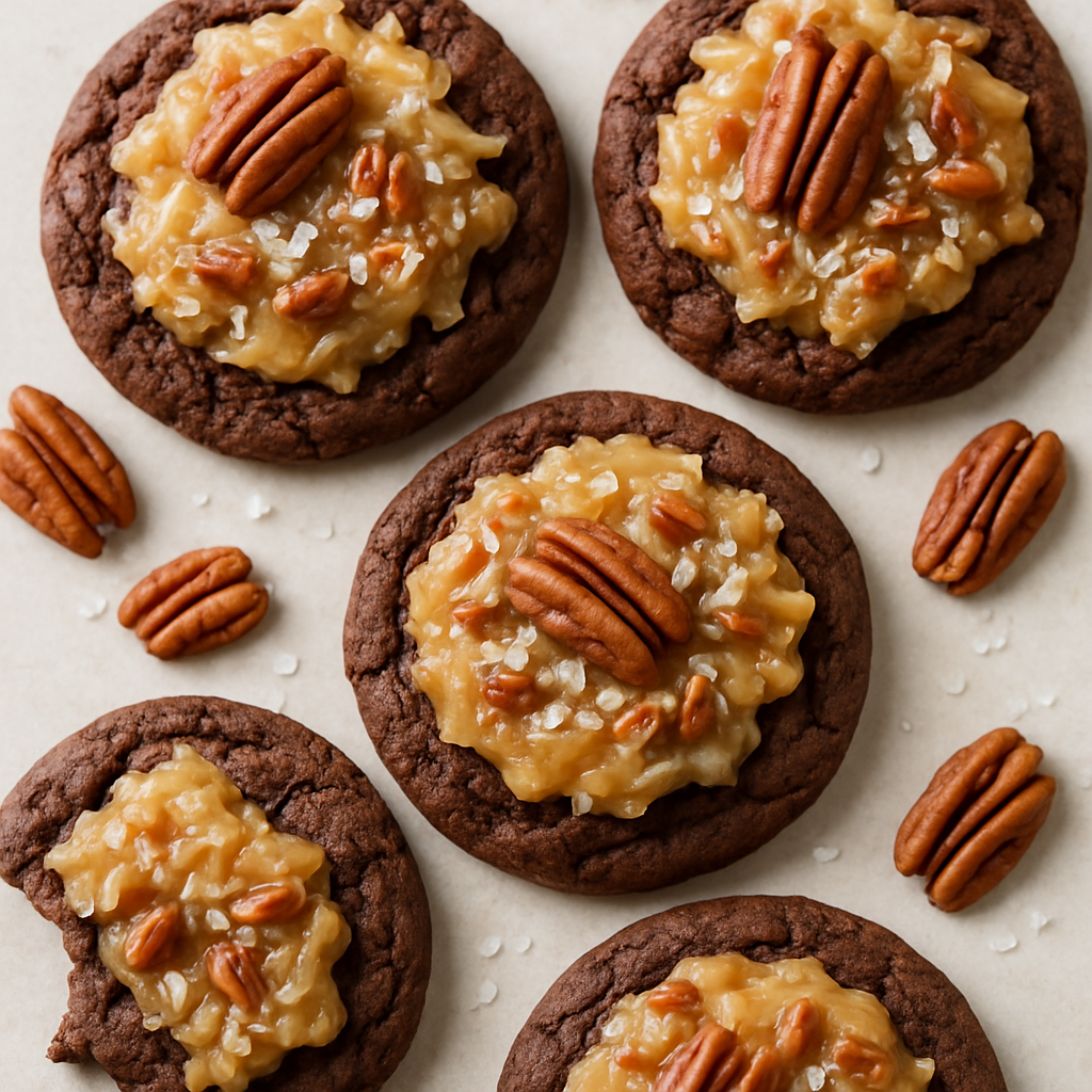 Galletas de Pastel de Chocolate Alemán