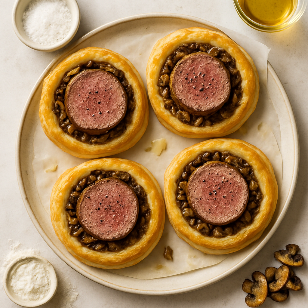 Tartas de Carne Wellington