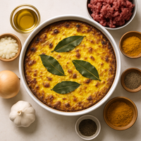 Bobotie - South African Spiced Meat Pie