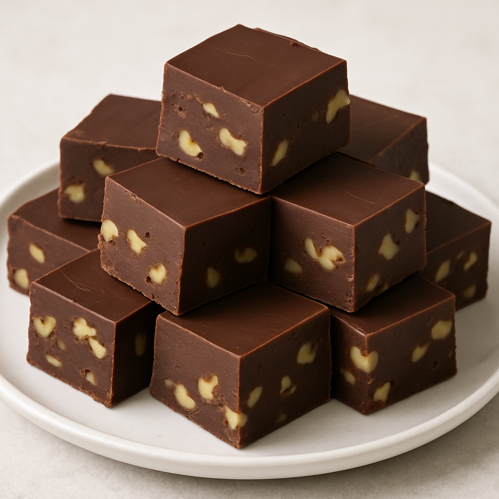 Fudge de Chocolate en un Tazón
