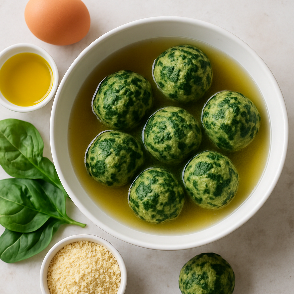 Spinach Matzo Balls