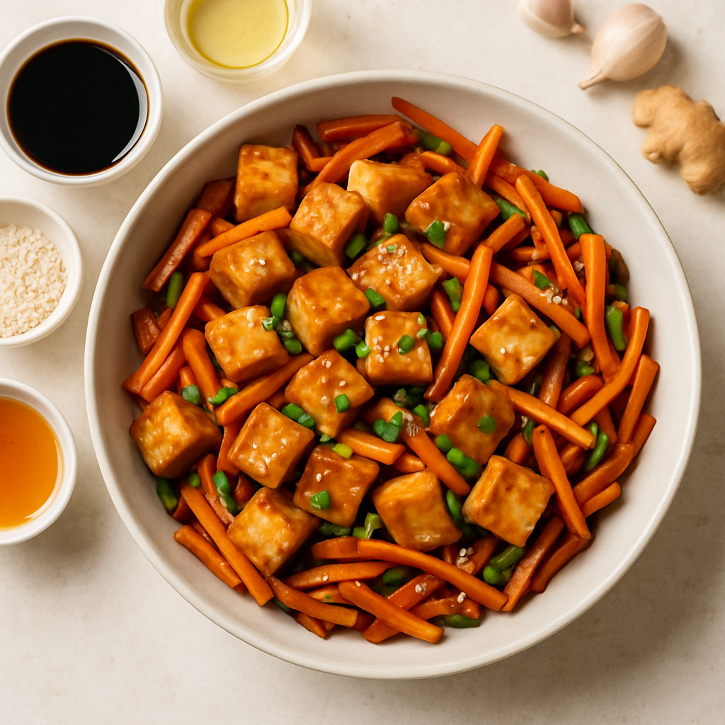 Salteado de Tofu