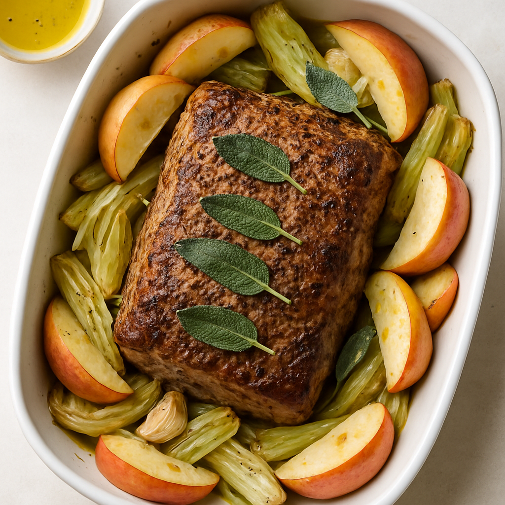 Pork-Fennel-Apple Roast