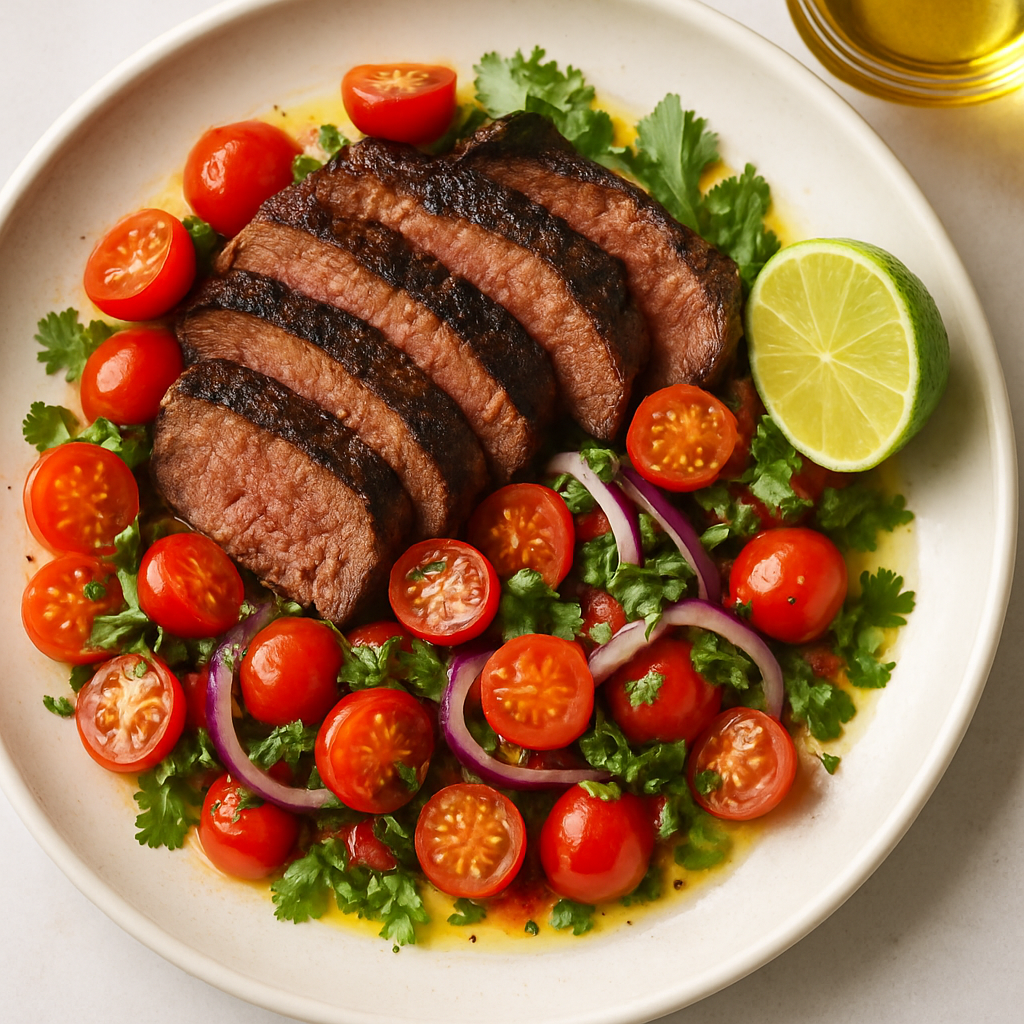 Lomo de Res a la Parrilla Picante