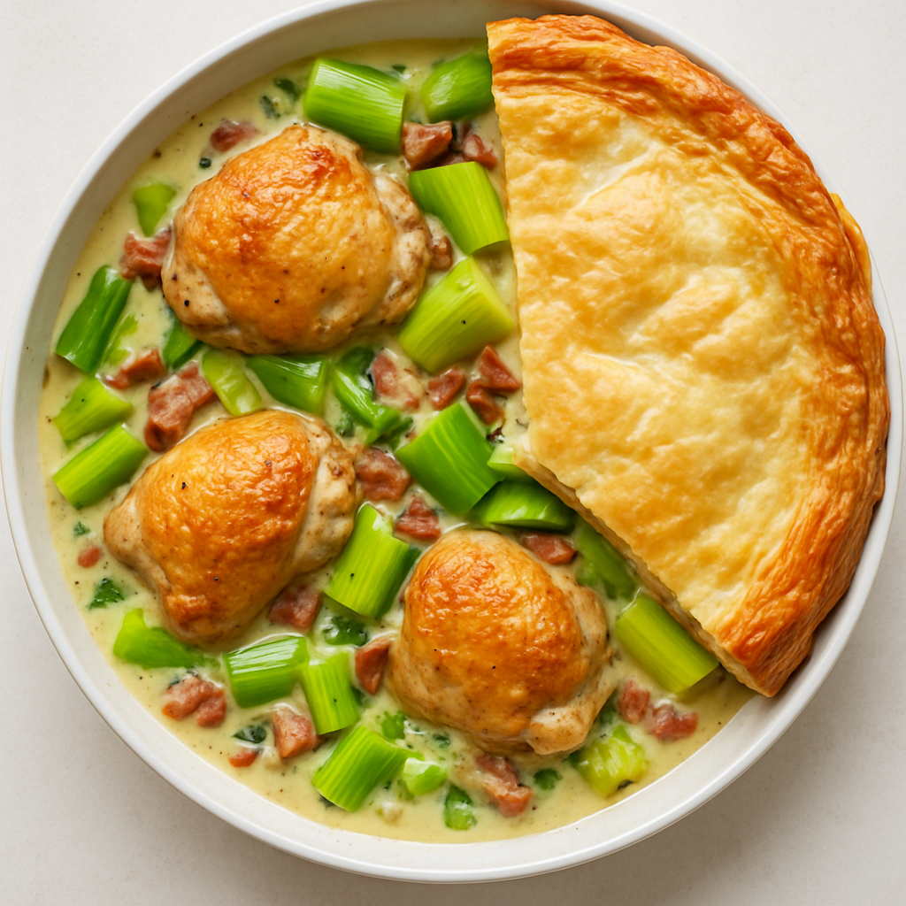 Spring Chicken Pot Pie