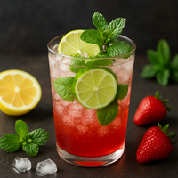 Strawberry Mojito Mocktail