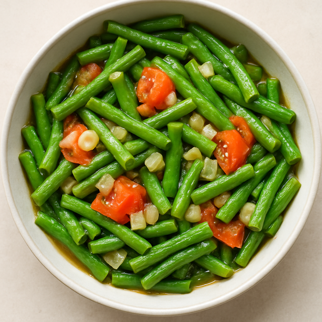 Fry Bodi (Caribbean Green Beans)