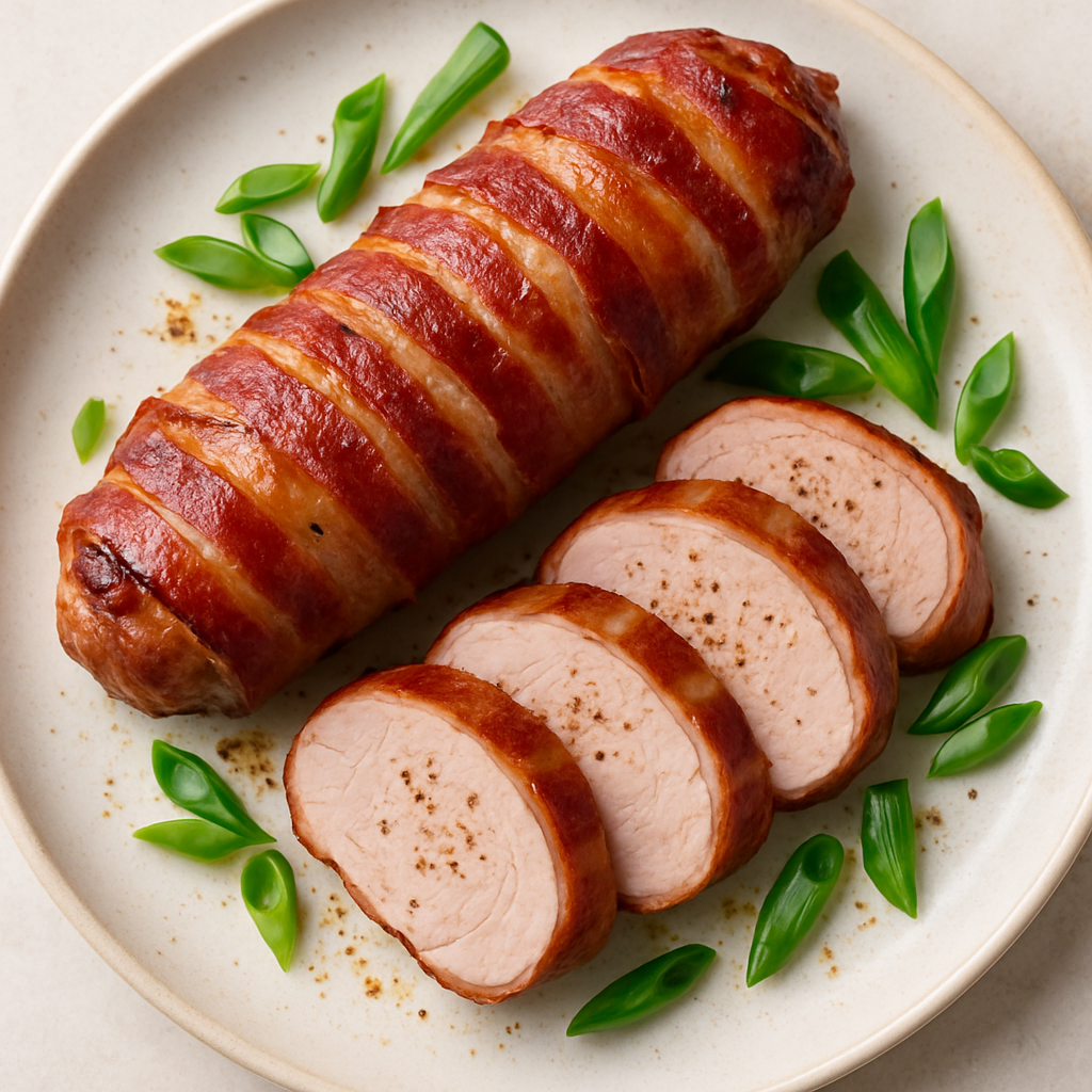 Bacon-Wrapped Pork Tenderloin