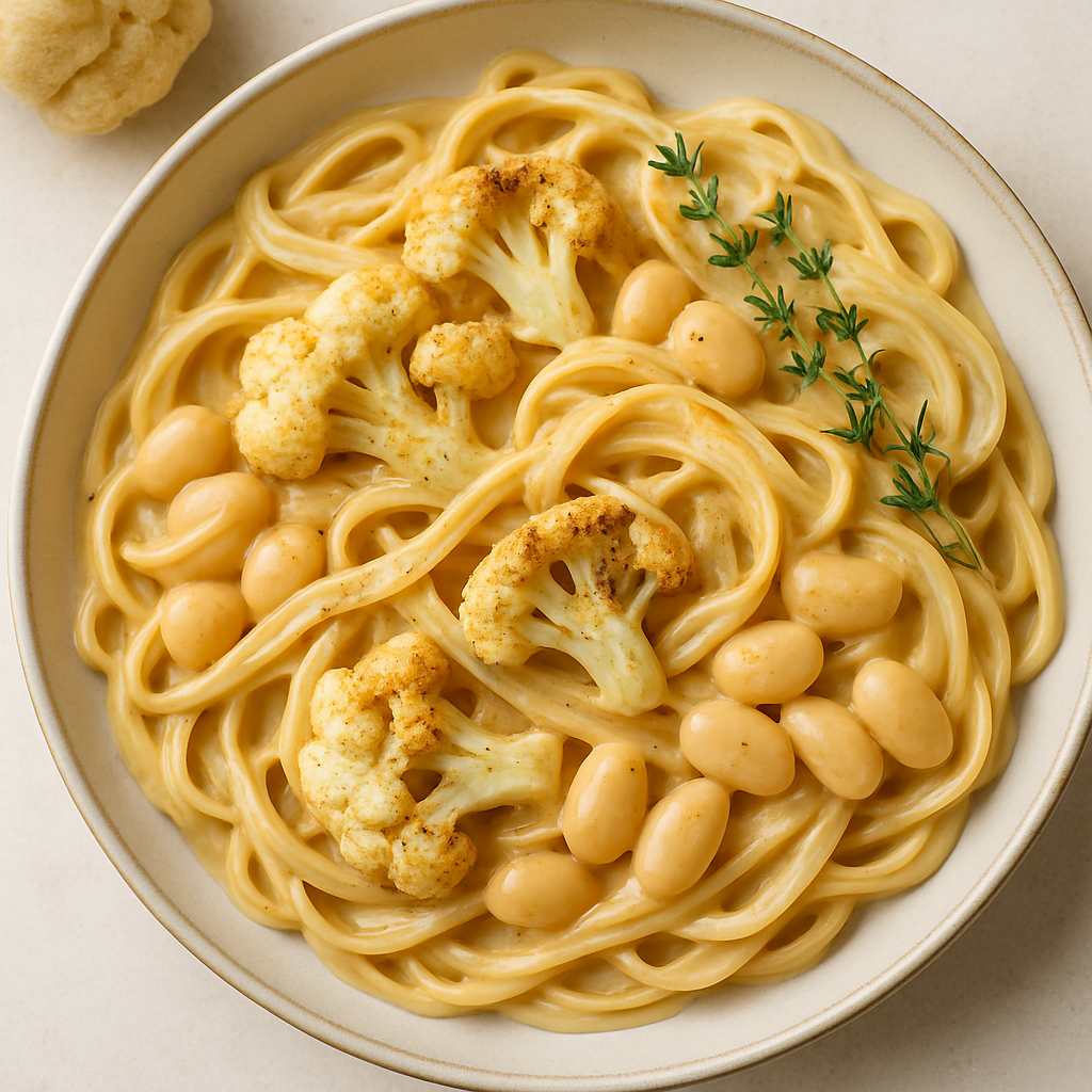 Creamy Cauliflower Sauce with Pasta