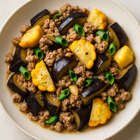 Pork and Eggplant Stir-Fry