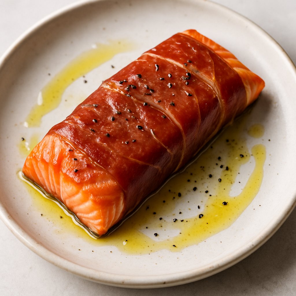 Prosciutto-Wrapped Salmon