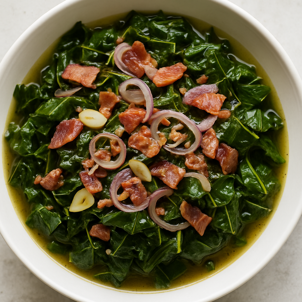 Braised Greens Southern Style