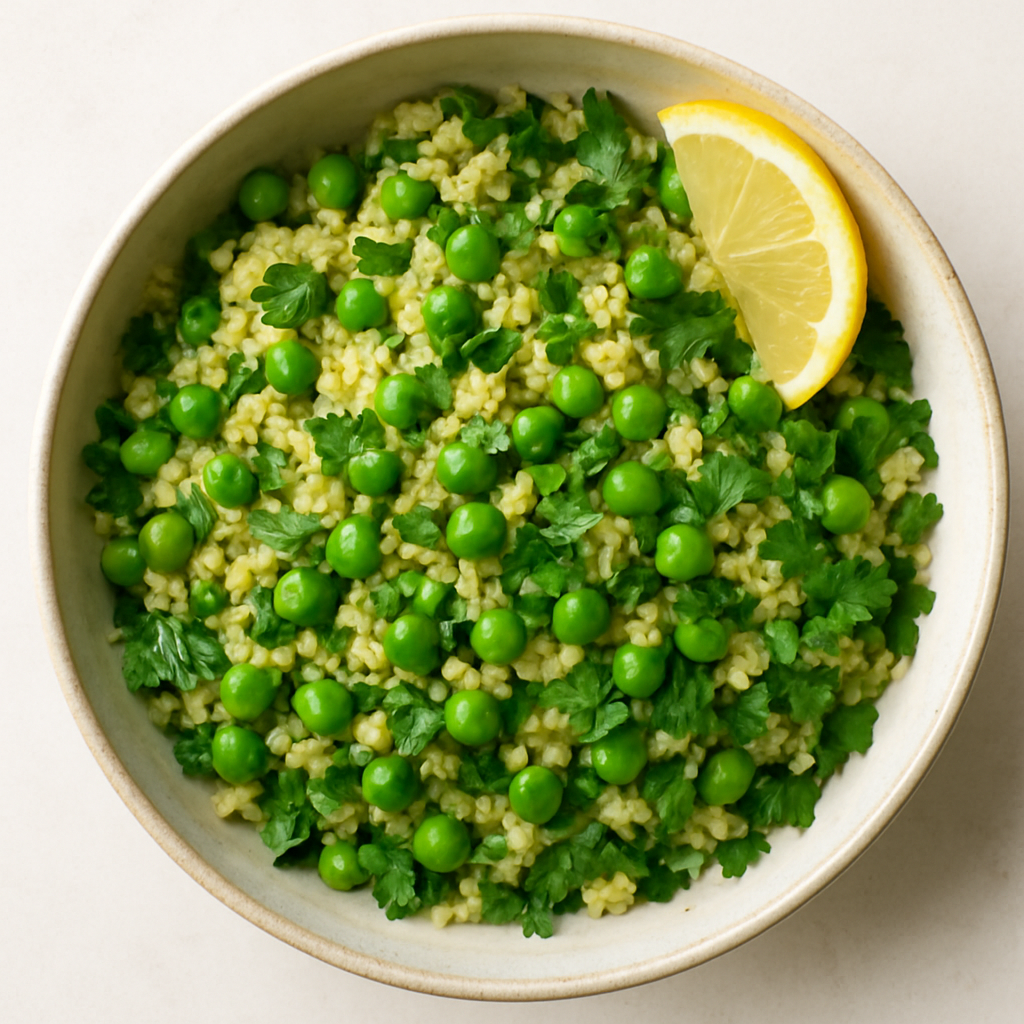 Garlic & Herb Bulgur Wheat