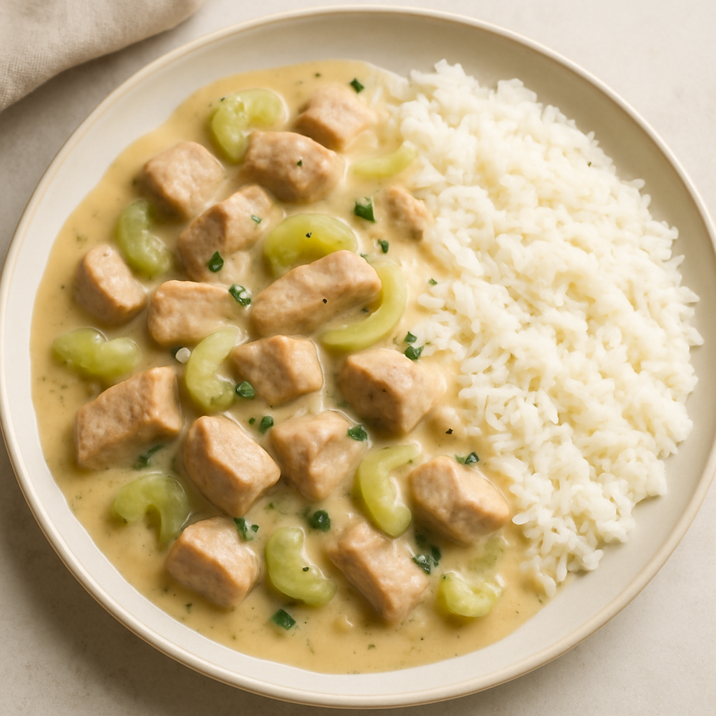 Creamy Pork Sauté