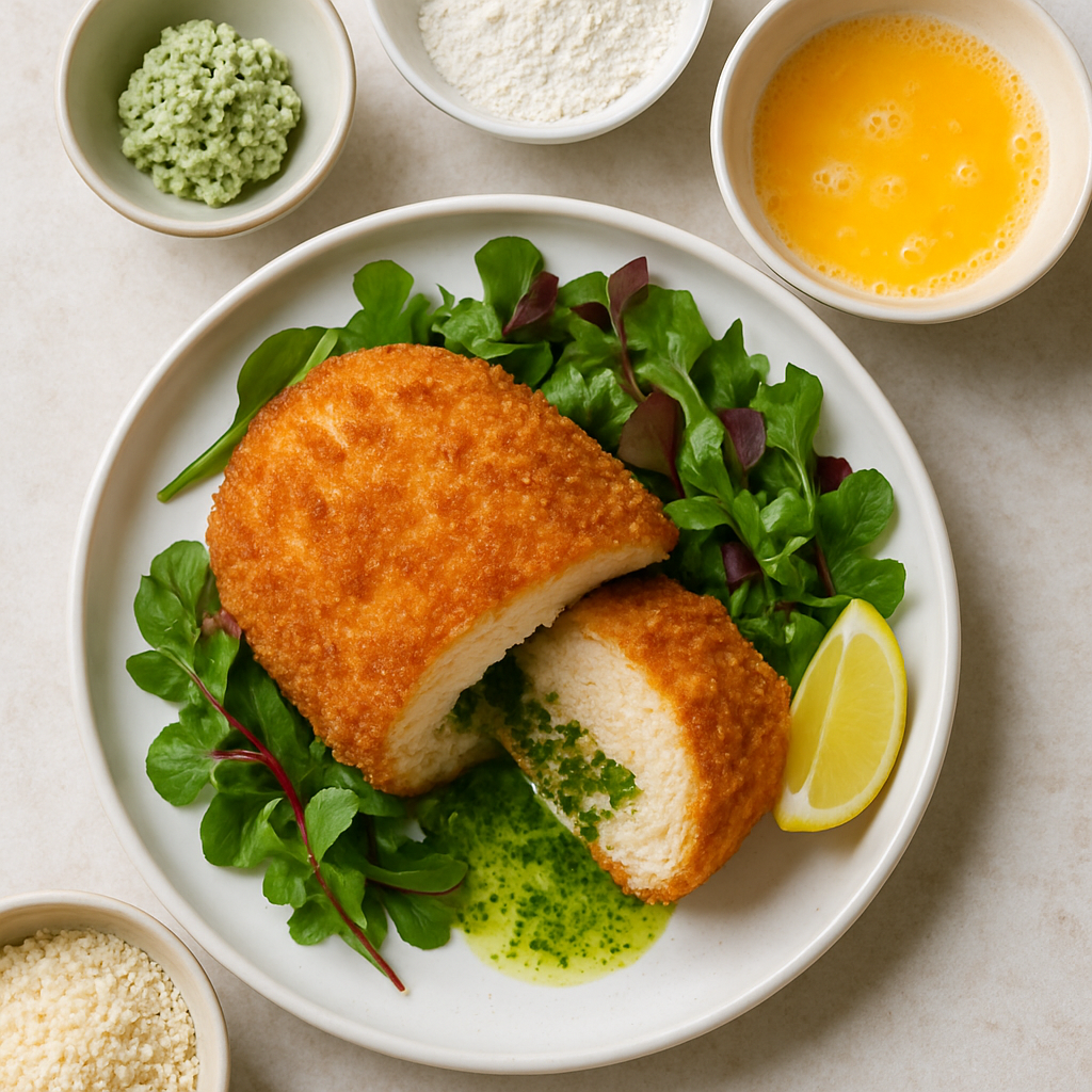 Wild Garlic Chicken Kiev