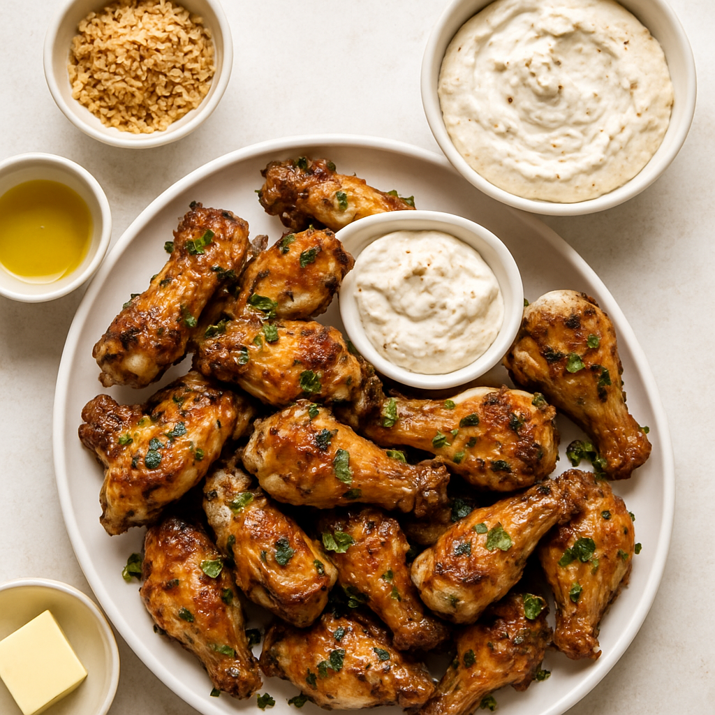 Alitas de Pollo con Sabor a Dip de Cebolla Francesa