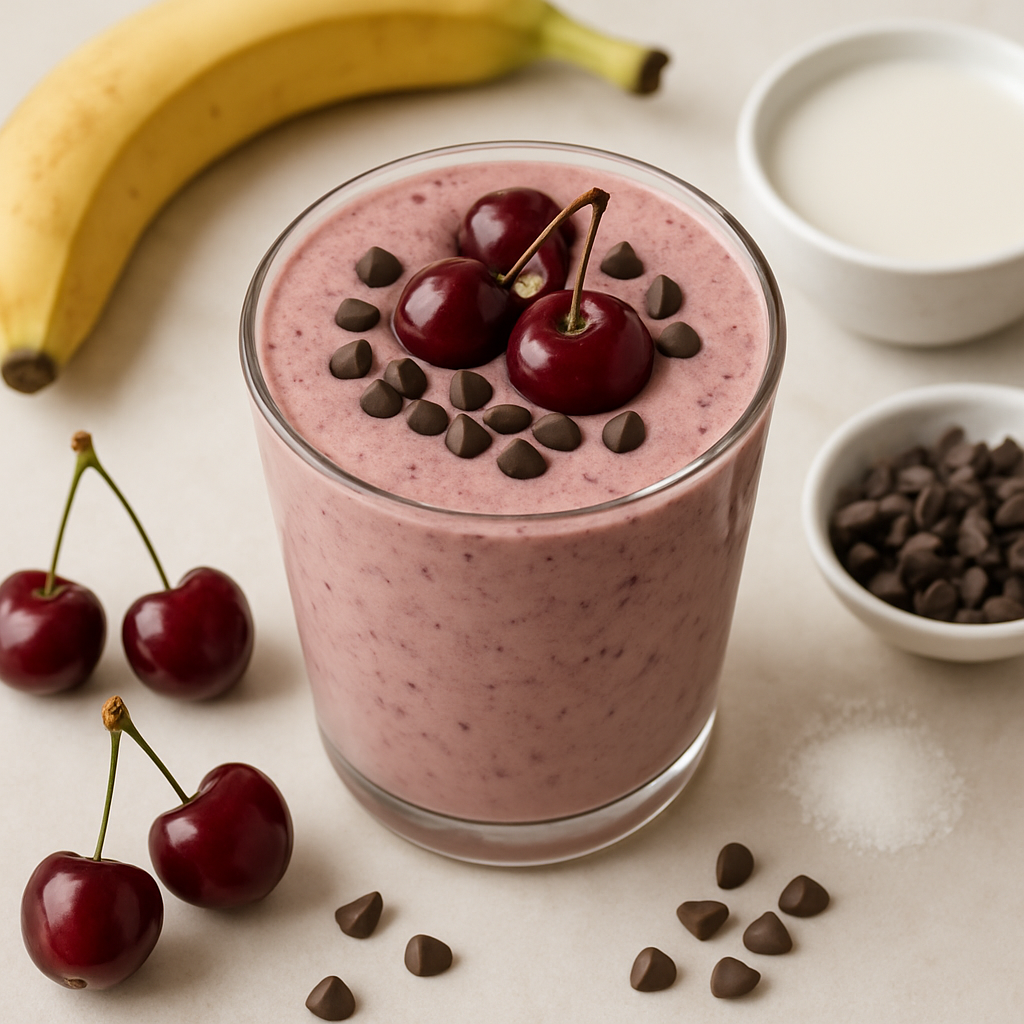 Cheerful Cherry Chocolate Chip Shake