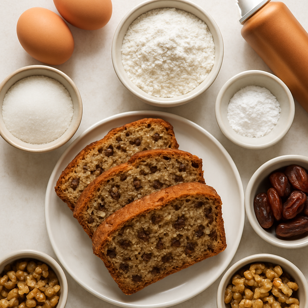 Anyu's Date Nut Bread