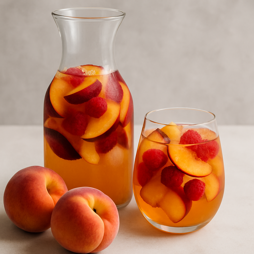 Summer Stone Fruit Sangria