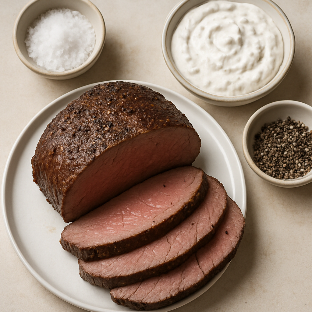 Stupid-Simple Roast Beef with Horseradish Cream