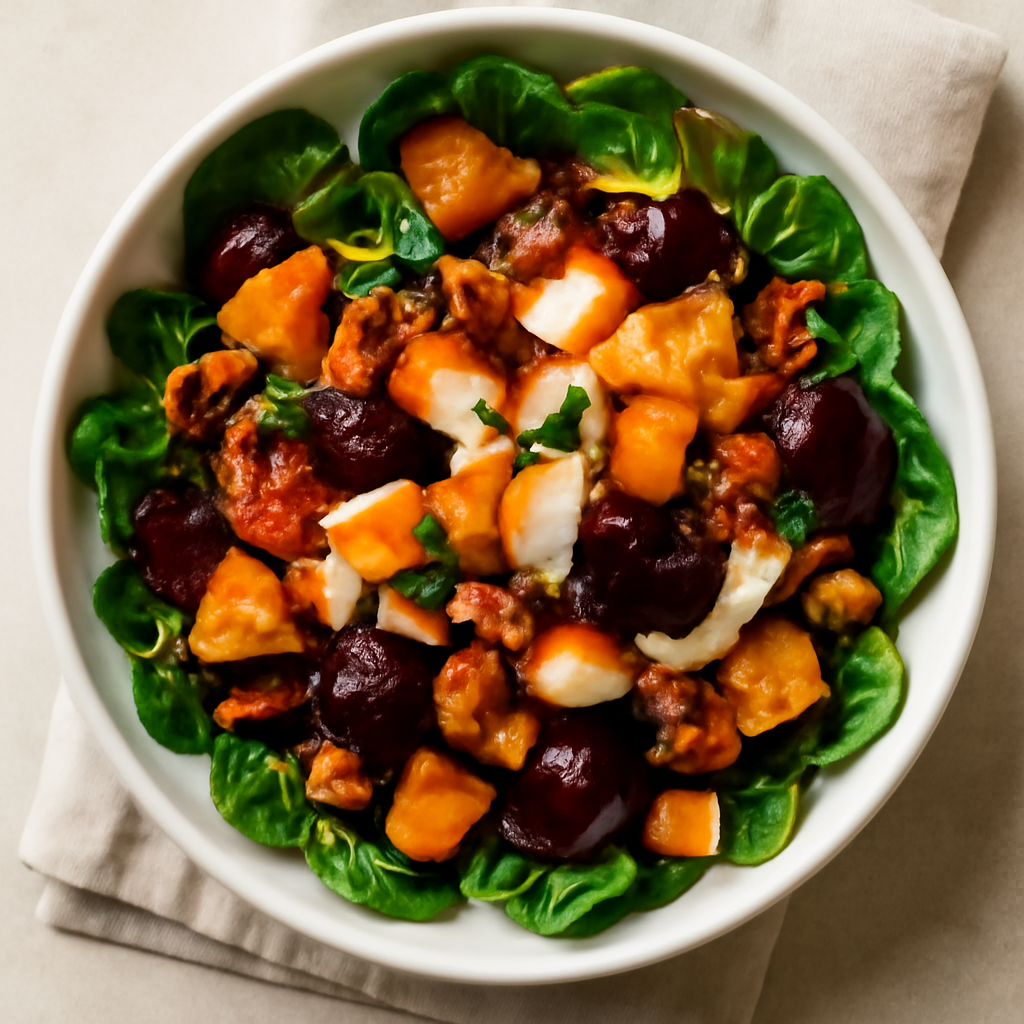Harvest Salad with Maple Dressing