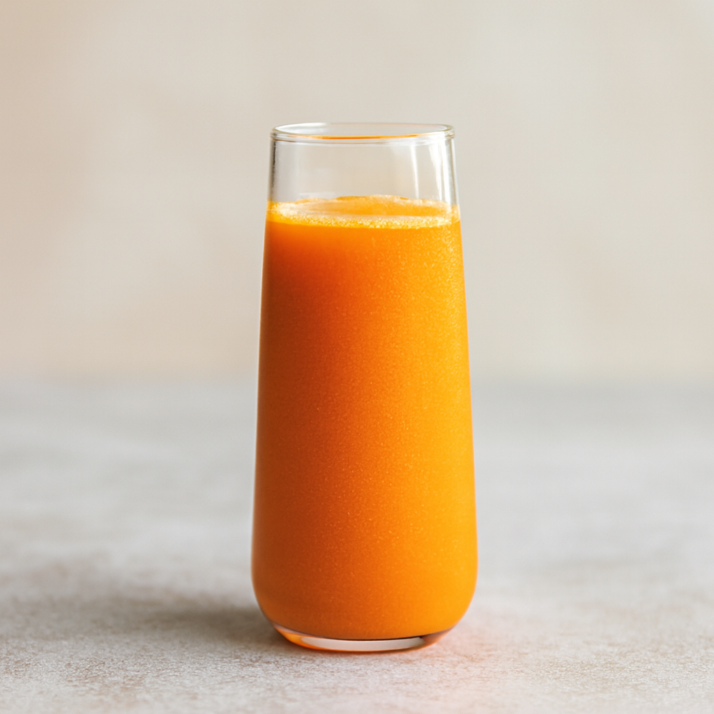 Orange Sweet Potato Juice