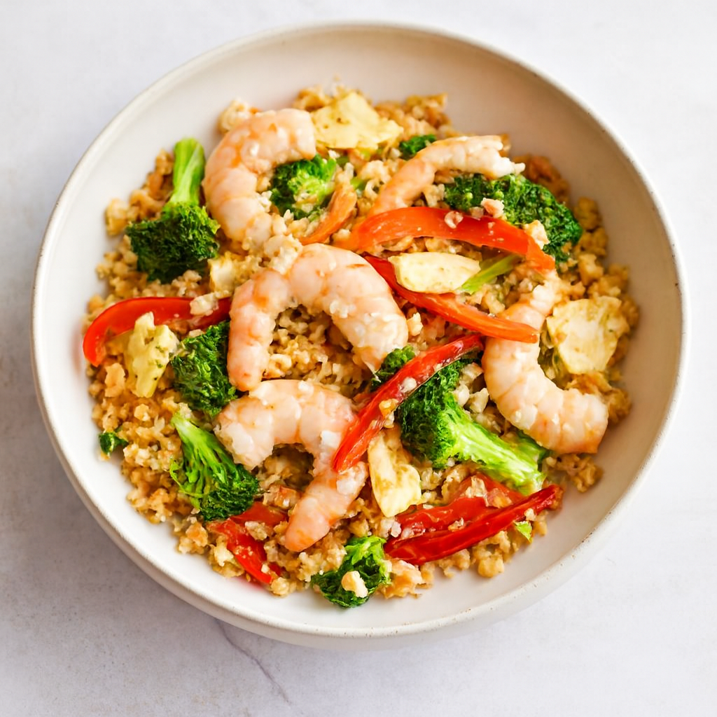 Shrimp Cauliflower Fried Rice